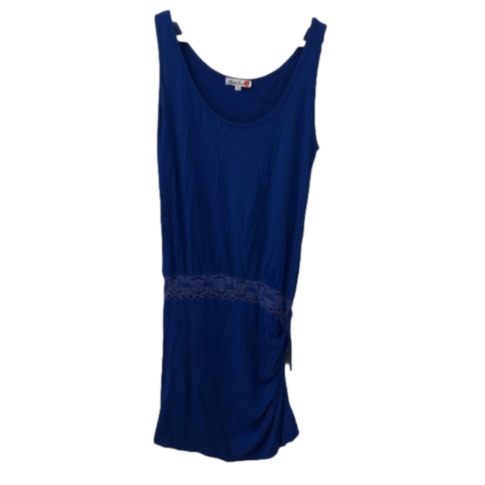 MICHELLE Jonas jersey crochet insert dress - Picture 2 of 6